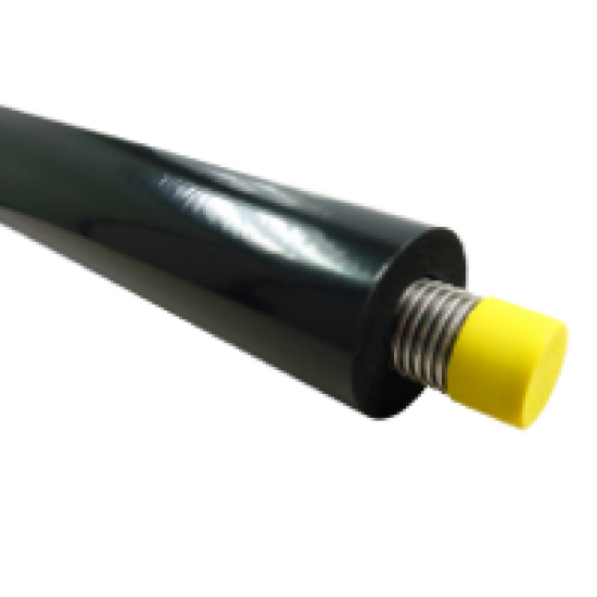 AERORAPID® CLASSIC - DN 40 longueur 25 m, tube inox solaire flexible pré-isolé pour liaison panneau solaire, protection avec film polyoléfine 